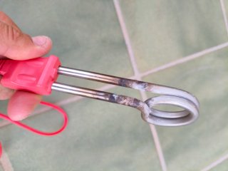 Resistencia para calentar agua