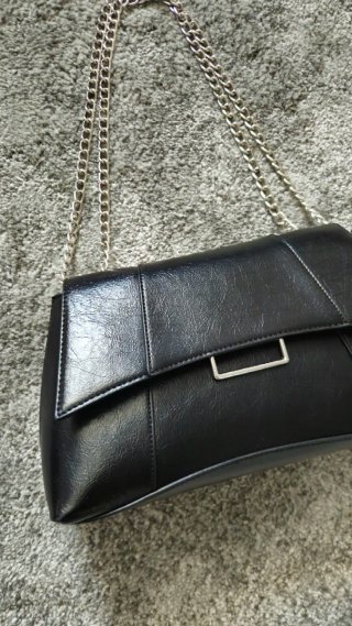 Bolso EVEN&ODD negro cadena
