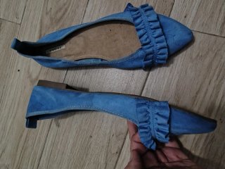 Bailarinas Corina ante azul T.41
