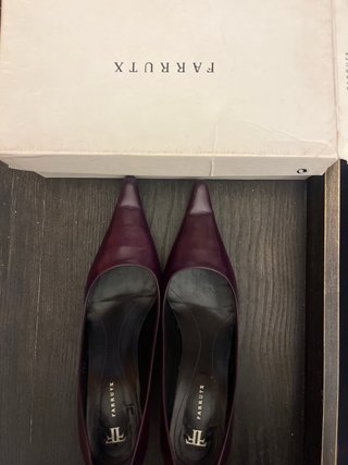 Zapatos de Salón Farrutx color Berenjena