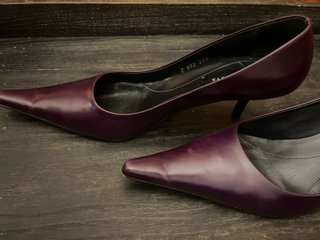 Zapatos de Salón Farrutx color Berenjena