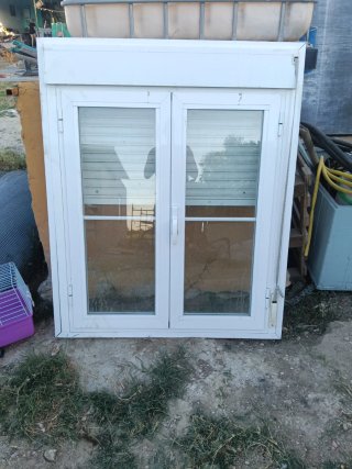 Ventana Climalit Doble Hoja Blanca