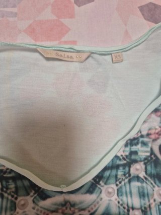 Camiseta mujer SALSA estampada T. XS
