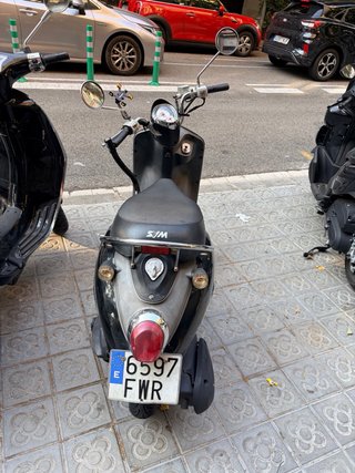 Moto Scooter SYM Mio 100cc Negra