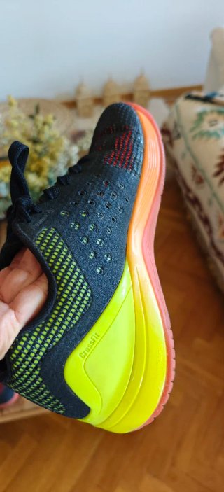 Deportivas CrossFit Negras y Naranja
