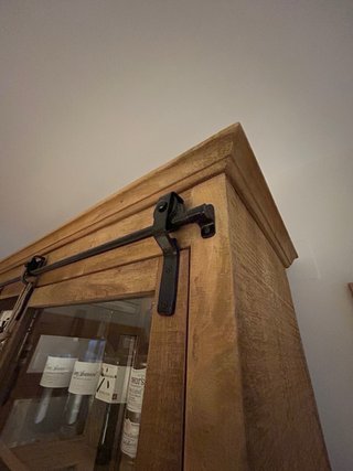Mueble Vitrina Aparador Madera XL