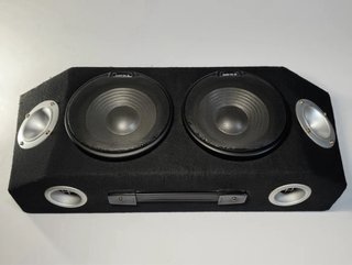 Coppia Woofer Majestic Neri e Argento