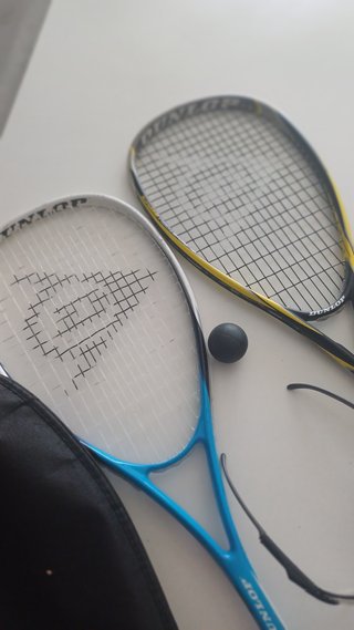 Raquetas Squash Dunlop + Accesorios
