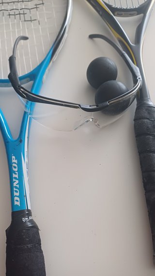 Raquetas Squash Dunlop + Accesorios
