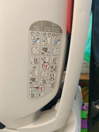 Silla coche bebé bbest Isofix