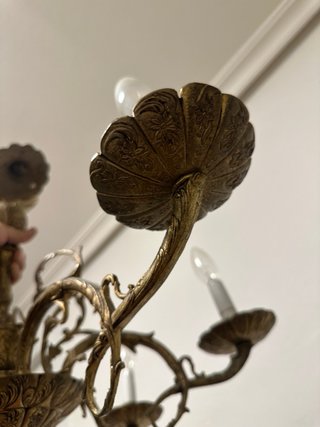 Candelabro estilo barroco