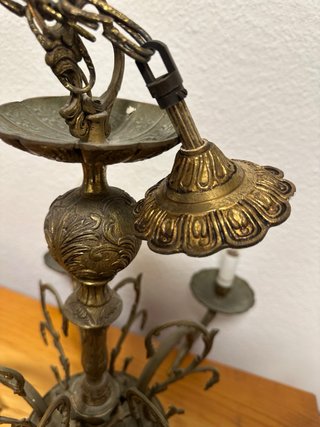 Candelabro estilo barroco