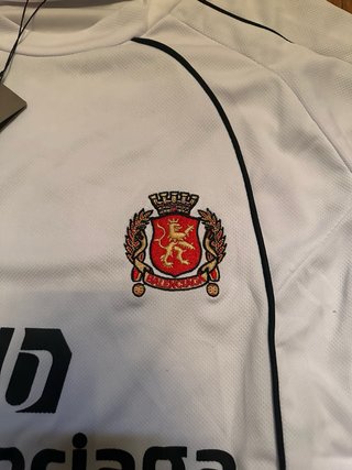 Camiseta Balenciaga Futbol Retro Blanca Talla S