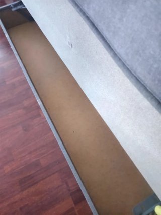 Sofá Cama Gris Tela