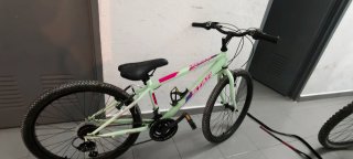 Bicicleta niña 24 N STAR Mint Green