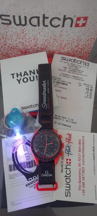 Omega x Swatch Speedmaster Mission to Earth
