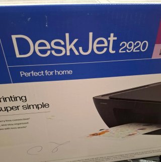 Impresora HP DeskJet 2920 precintada
