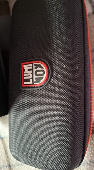 Reloj Luminox Negro y Naranja