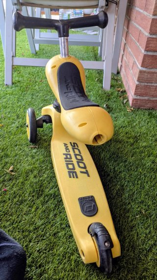Patinete Scoot&Ride Highwaykick 1 Amarillo