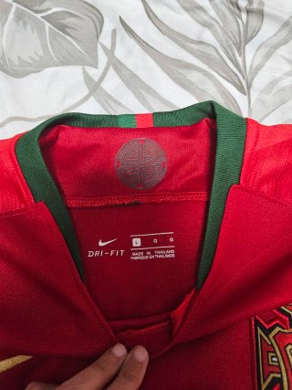 Camiseta Portugal Talla L Roja