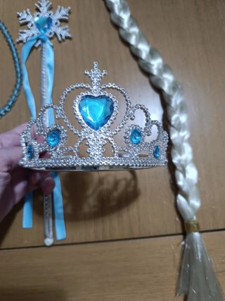 Disfraz Elsa Frozen y complementos