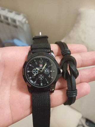 Orologio Genius Army Uomo Nero