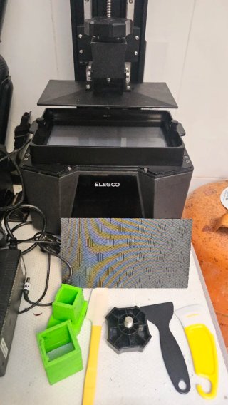 Impresora Resina Elegoo Saturn 3 Ultra como nueva.