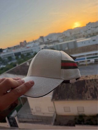 Gorra Gucci Blanca