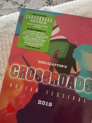 DVD Eric Clapton - Crossroads Guitar Festival 2019