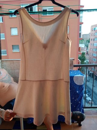 Vestido blanco con estampado