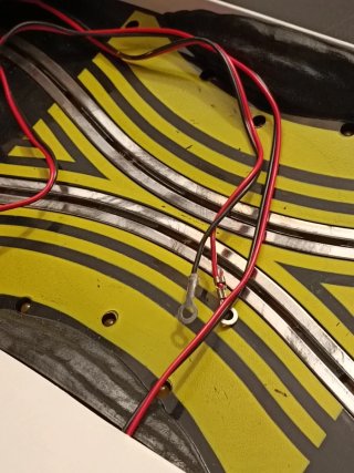 Scalextric Hazard Skid Chicane