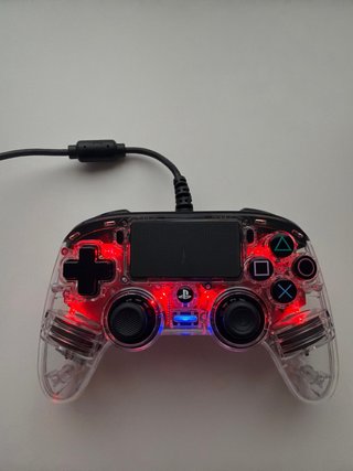 Mando Nacon PS4 Transparente Oficial