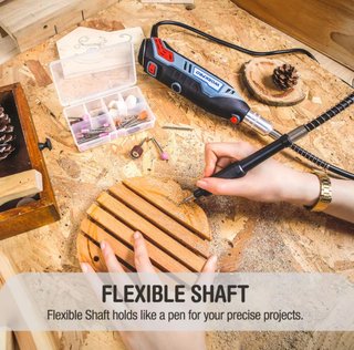 Mini Herramienta Rotativa WORKPRO + Accesorios