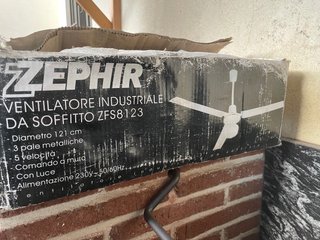 Ventilador de techo Zephir ZFS8123
