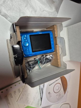 Nikon COOLPIX fotocamera digitale blu