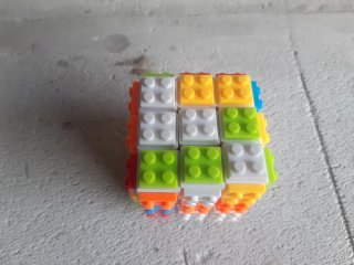 Cubo di Rubik colorato