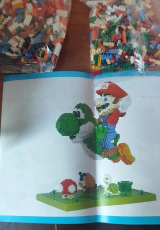 Bloques construcción Mario Bros