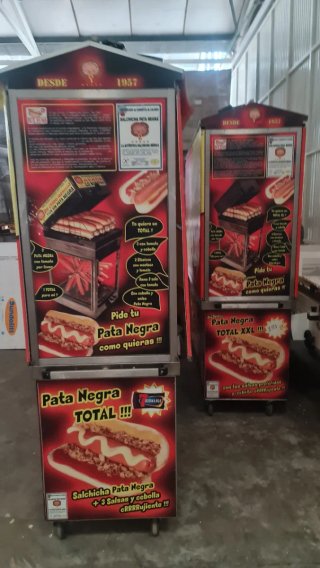 Carro Kiosco Salchichas Pata Negra