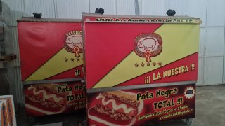 Carro Kiosco Salchichas Pata Negra