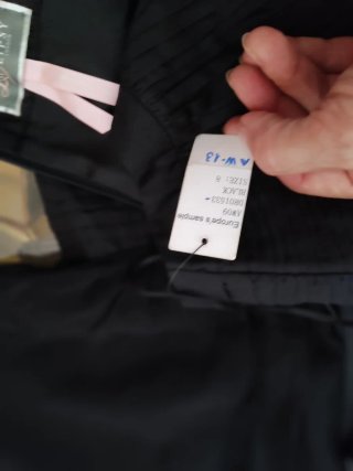 Vestido negro corto