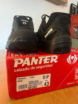 Zapatos de seguridad Panter Argos Negros
