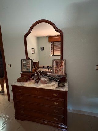 LOTE DORMITORIO CLASICO MADERA