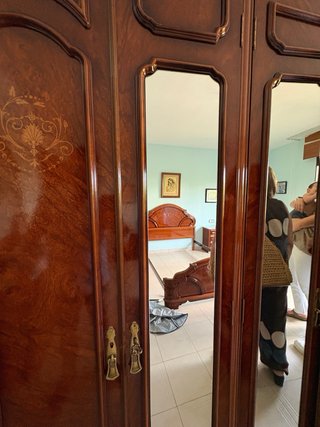 LOTE DORMITORIO CLASICO MADERA