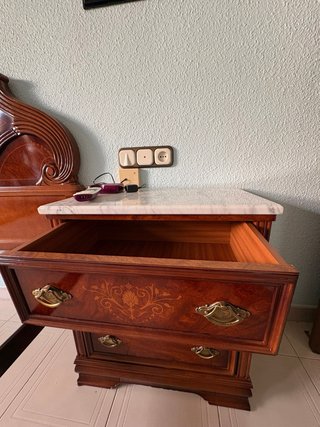 LOTE DORMITORIO CLASICO MADERA