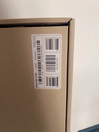 Barra de Sonido Sonos Arc Ultra Negra