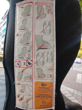 Silla coche niño ISOFIX