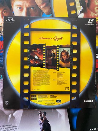 Laser Disc American Gigolo Richard Gere