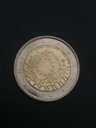 Moneda 2€ Finlandia 2015 Bandera
