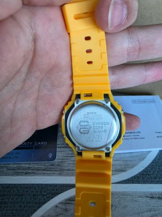 Orologio G-Shock G-Shock WR 20BAR giallo