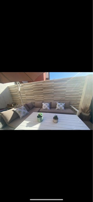 Cojines beige para muebles de exterior de jysk